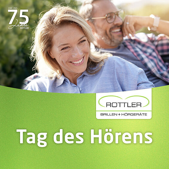 ROTTLER feiert 75-jähriges Jubiläum und startet zum Welttag des Hörens am 3. März die Wochen des Hörens Bild1