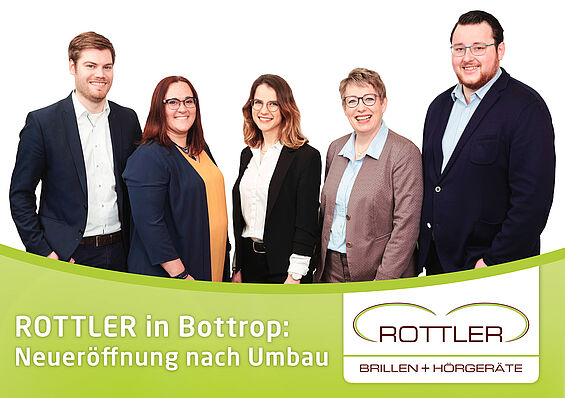 Seh- und Hörzentrum jetzt unter einem Dach: ROTTLER eröffnet in Bottrop nach Umbau neu Bild1