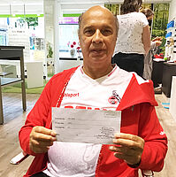 ROTTLER Jubiläumsgewinnspiel Gewinner Peter
