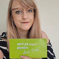 ROTTLER Jubiläumsgewinnspiel Gutscheingewinnerin Carmen