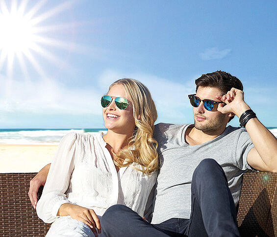 Lachen Sie der Sonne entgegen anstatt zu Blinzeln! Bild2